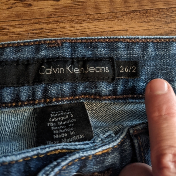 Calvin Klein Skinny Jeans Size 26 - Picture 4 of 8